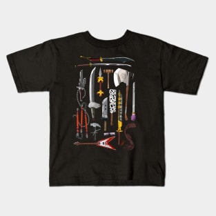 jjk cursed tools and weapons Kids T-Shirt